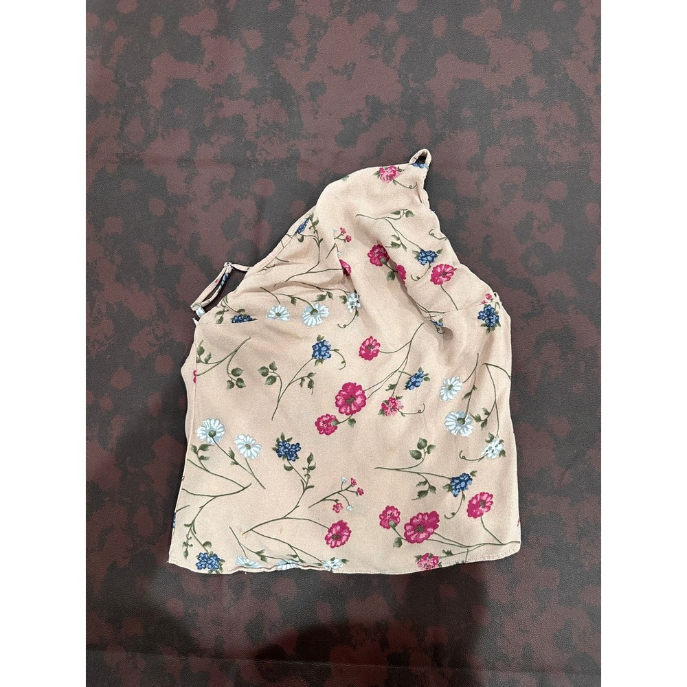 Reformation Whimsygoth Pink Floral Eden Print Women Tank‎ Top Size 2
